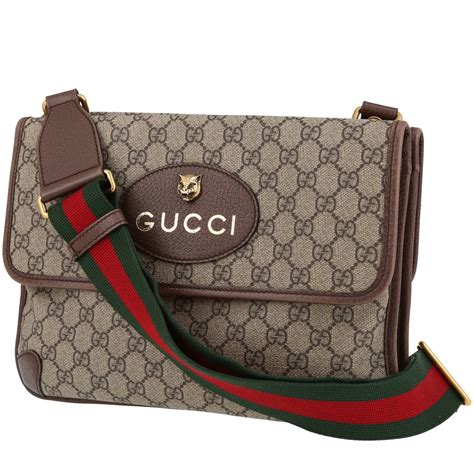 borsa monogram gucci tela trapezio|Borsa a tracolla monogram. .